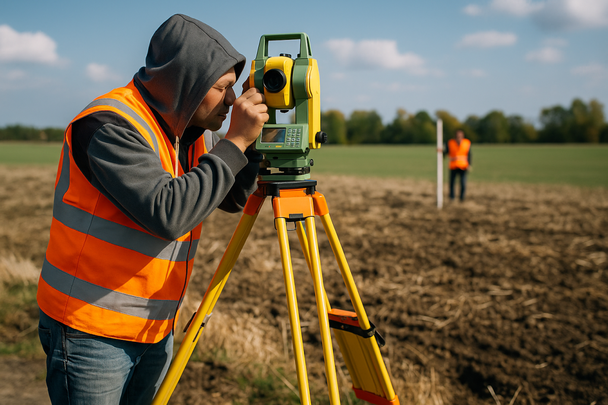 Fachowiec od geodezji na placu budowy – {kiedy jego pomoc jest niezbędna